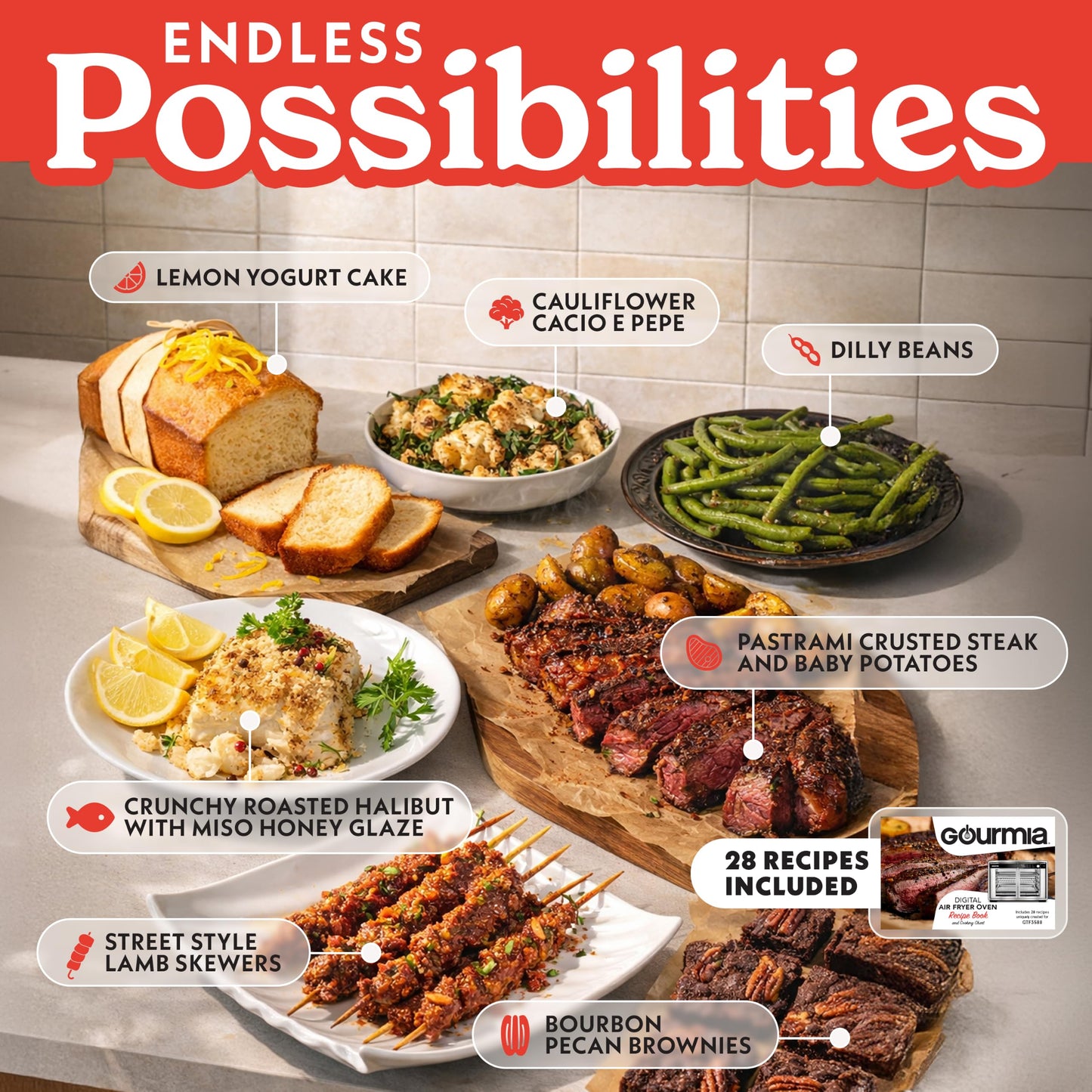 French Door Air Fryer Toaster Oven