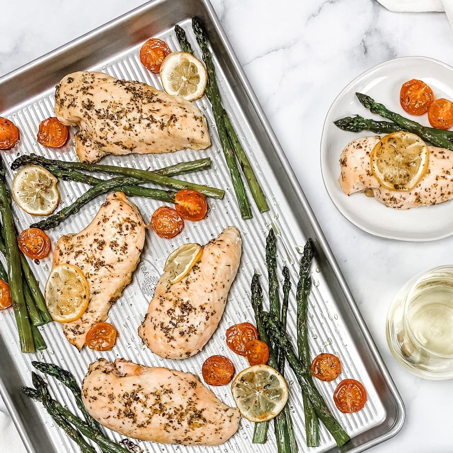 USA Pan Bakeware Nonstick Extra Large Baking Sheet Pan, Aluminized Steel - Culinary Roots