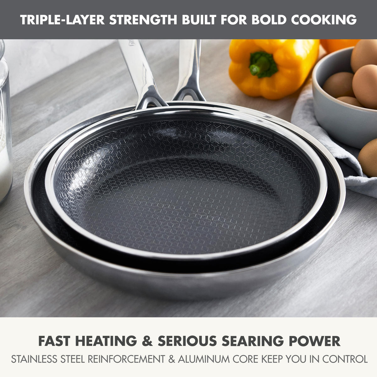 Spectra 10" & 12" Frying Pan Skillet